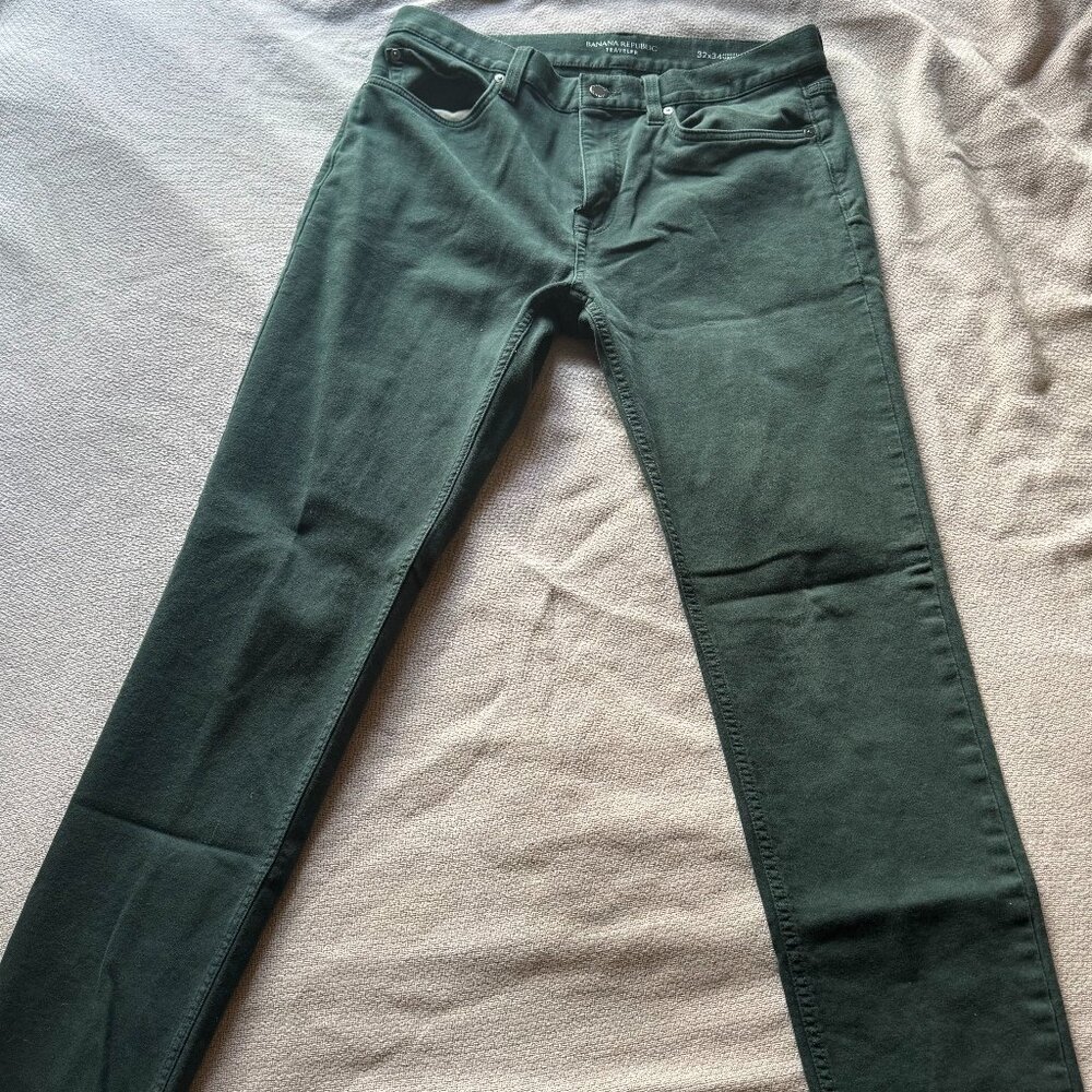 Banana Republic Traveler Jean [Green]